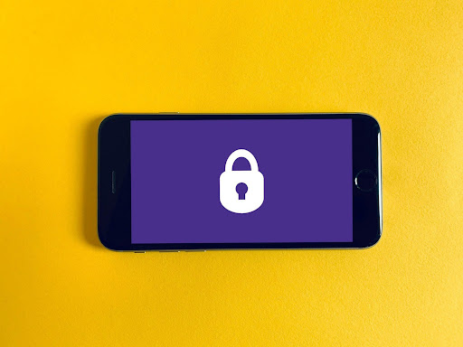 A depiction of a protected cell phone.